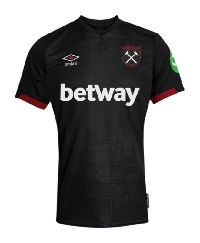 2024 West Ham Away Football Shirt Fan version