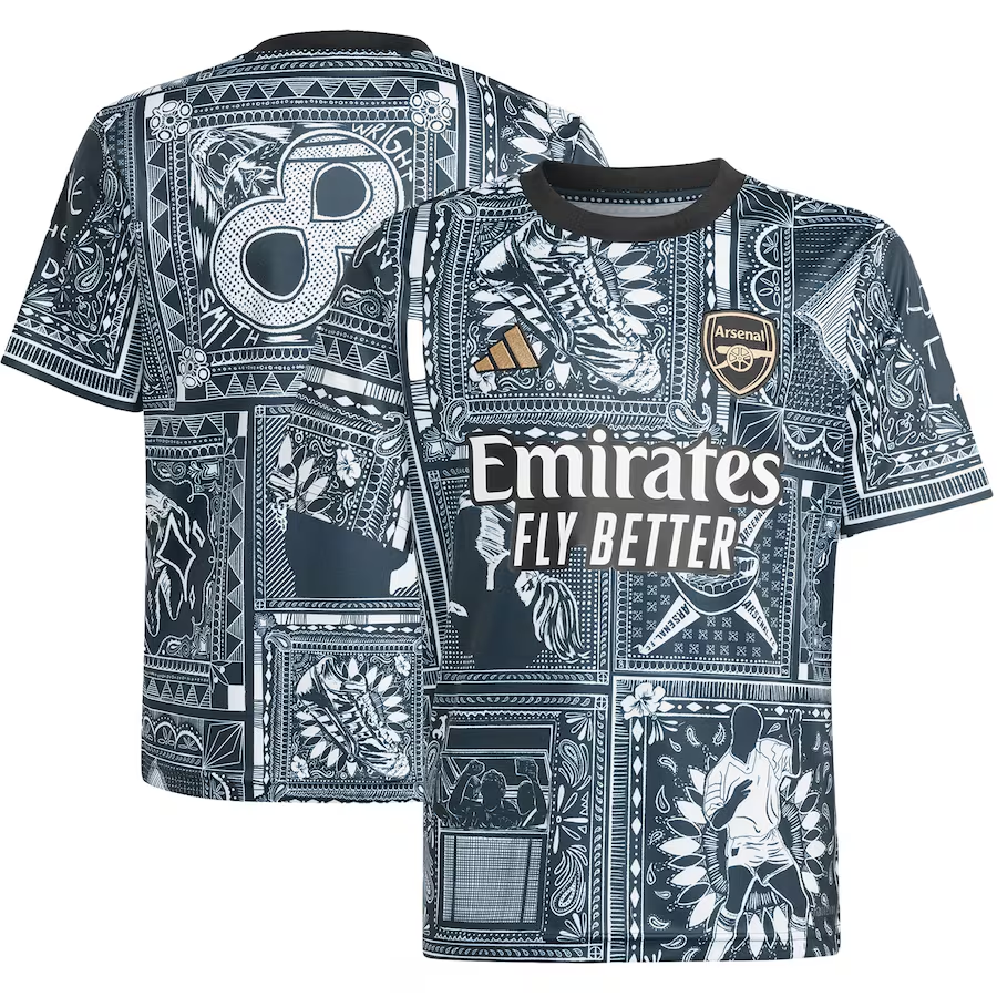 NEW Arsenal Graffiti version Retro Jersey Shirts Football Shirts jersey