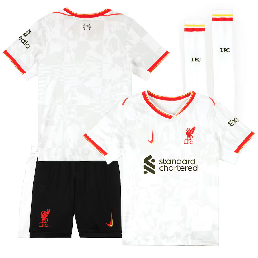 2024 Liverpool Third Football Shirt Kids Size