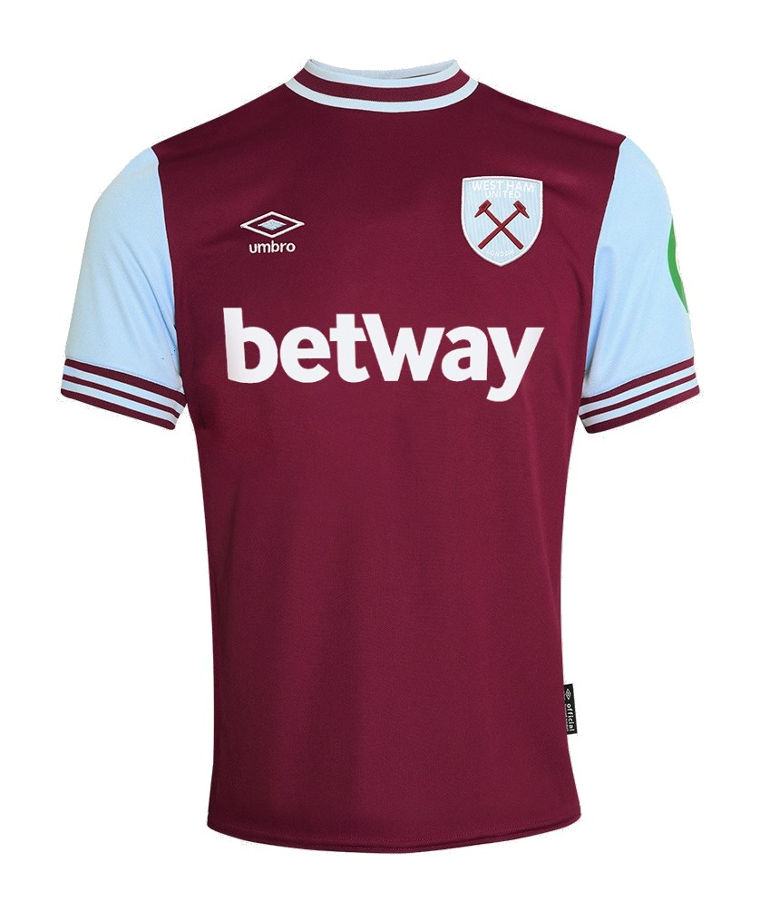 2024 West Ham Home Football Shirt Fan version