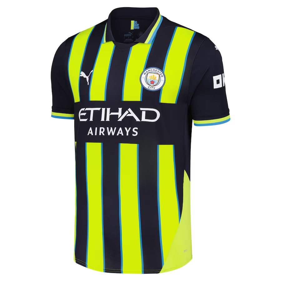 2024 Manchester City Away Football Shirt Fan version