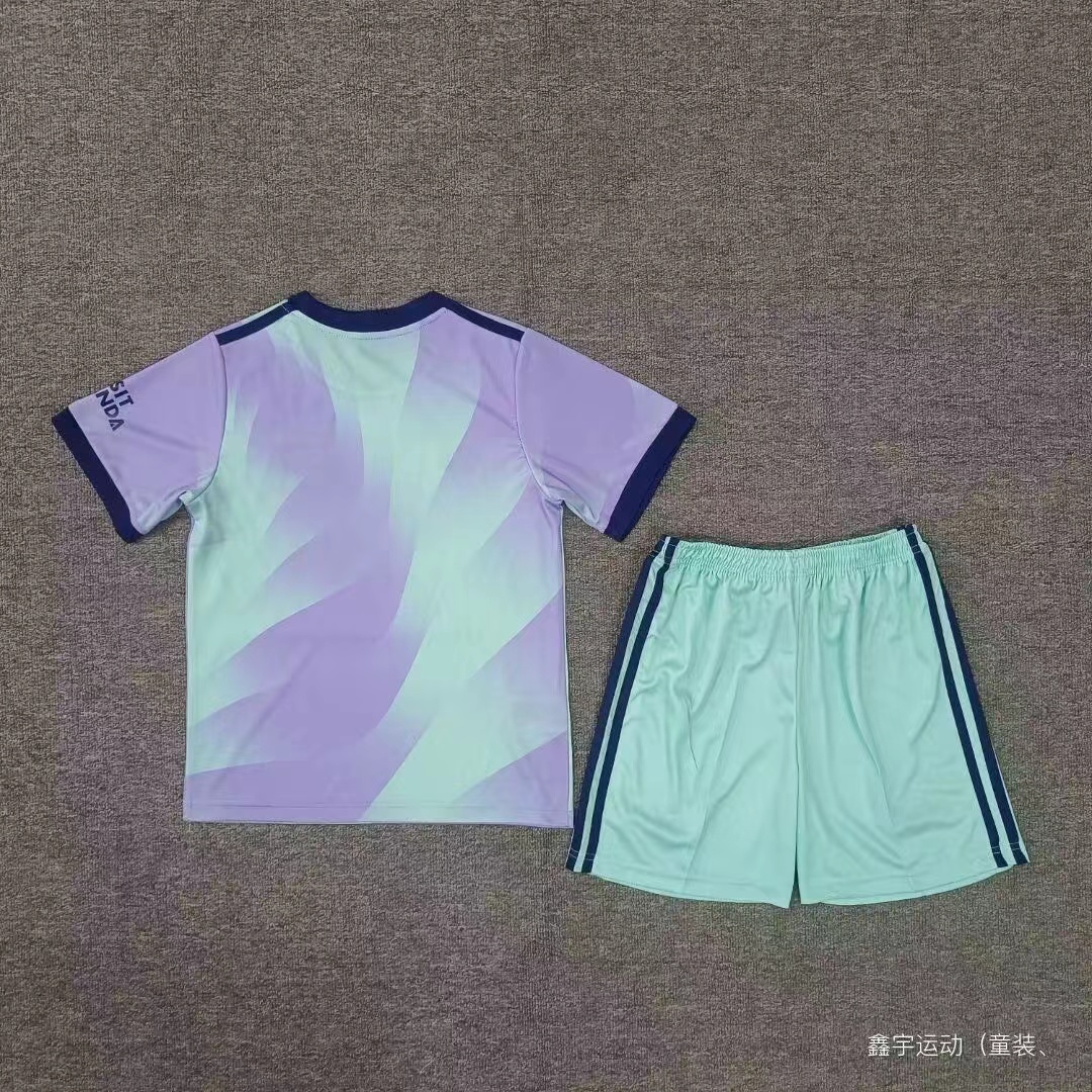 2024 Arsenal Third Football Shirt Kids Size