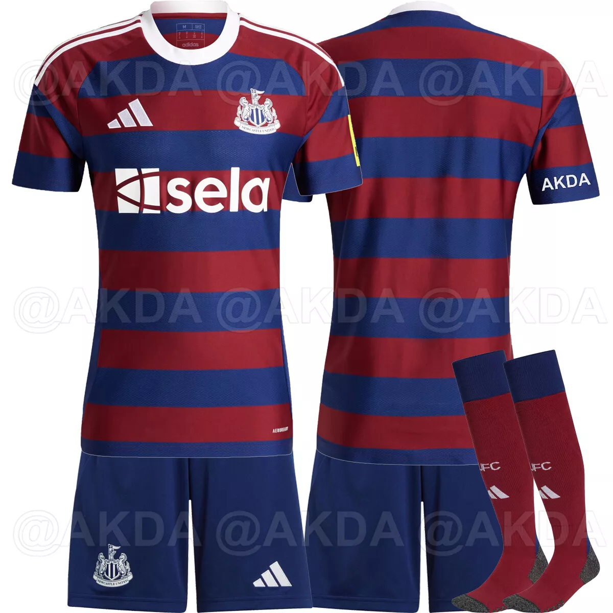 2024 Newcastle United Away Football Shirt Kids Size