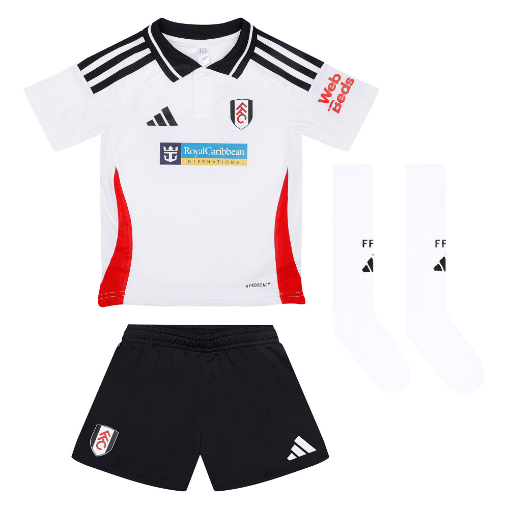 2024 Fulham Home Football Shirt Kids Size