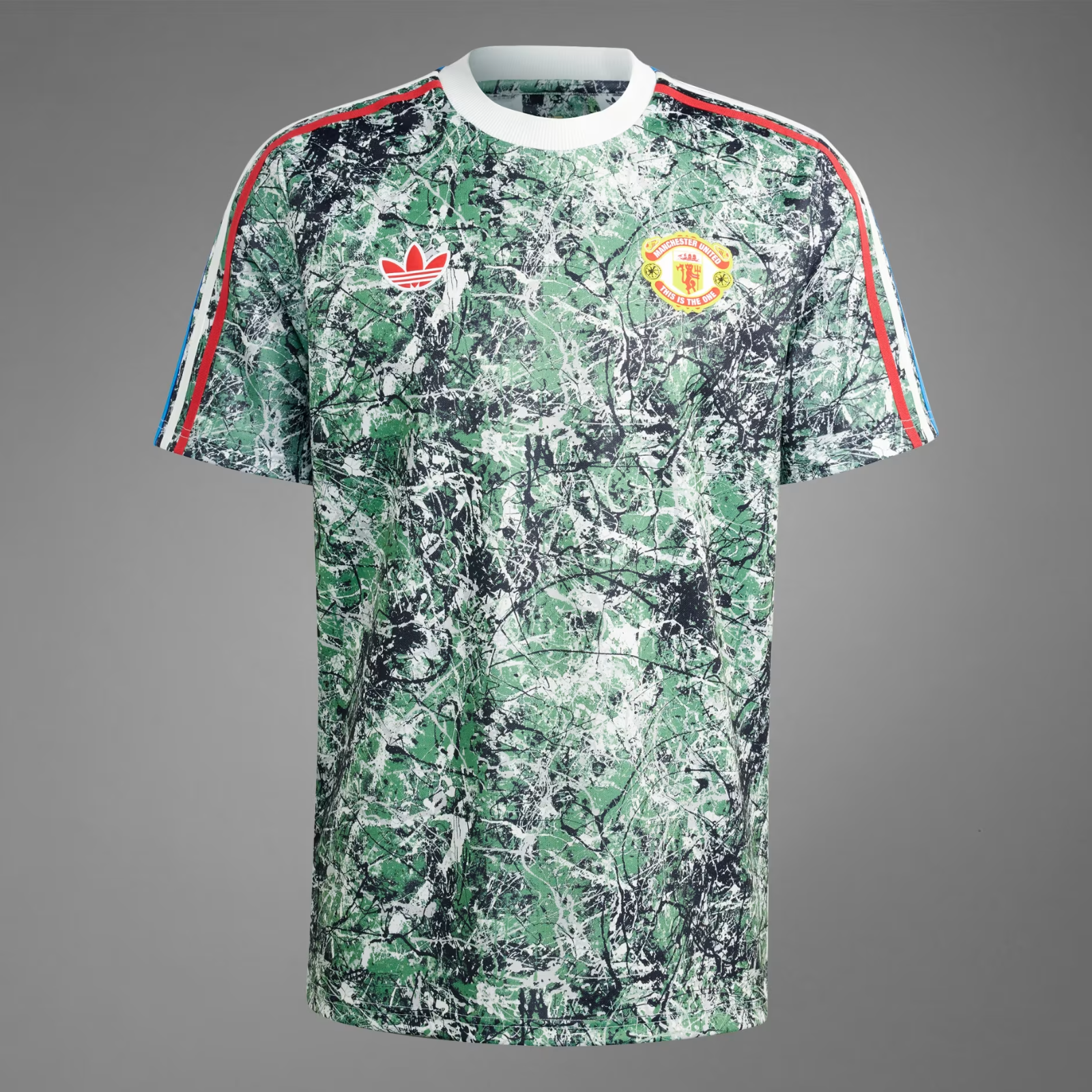 Manchester United Stone Roses 2024 2025 Football SHIRT