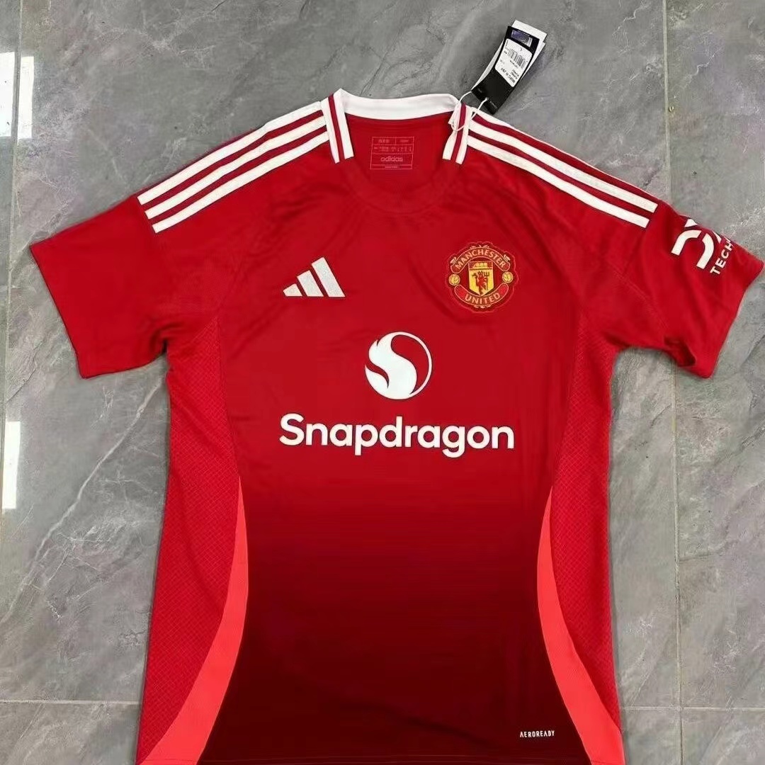 2024 Manchester United Home Football Shirt Fan version