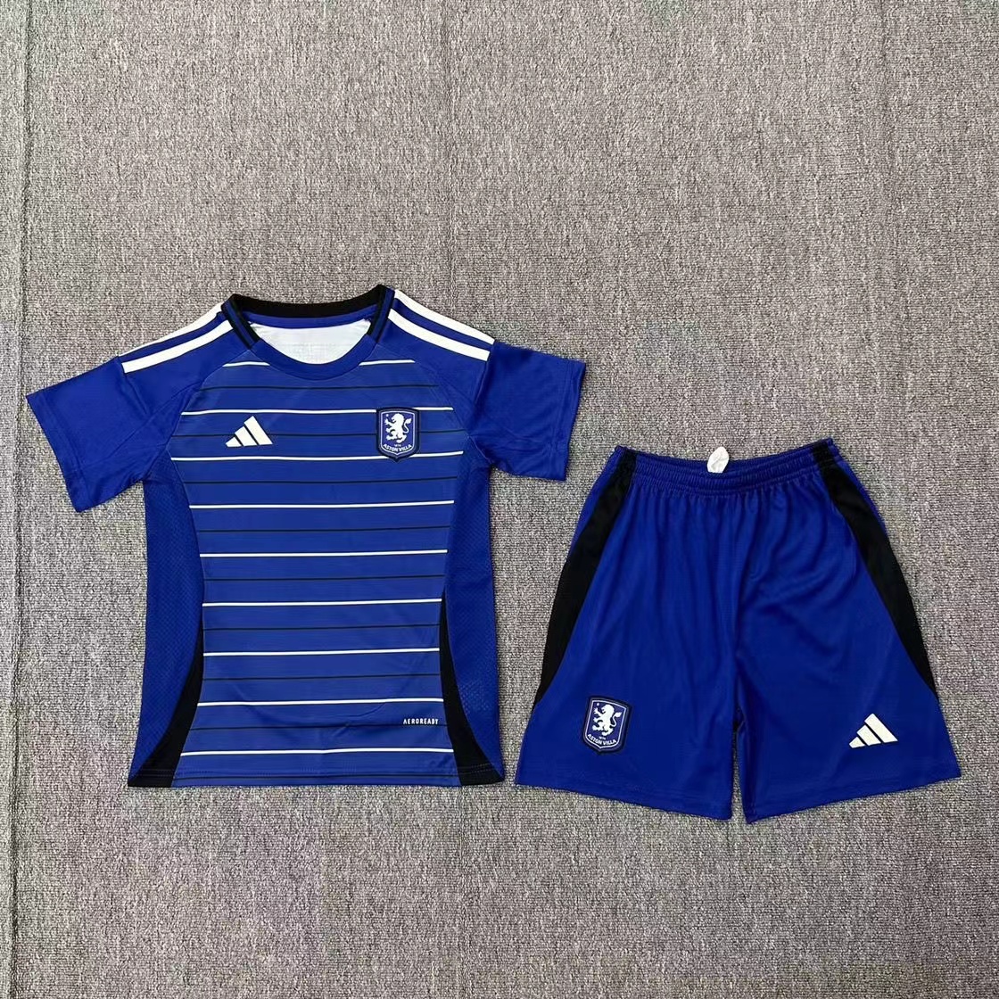 2024 Aston Villa Third Football Shirt Kids Size