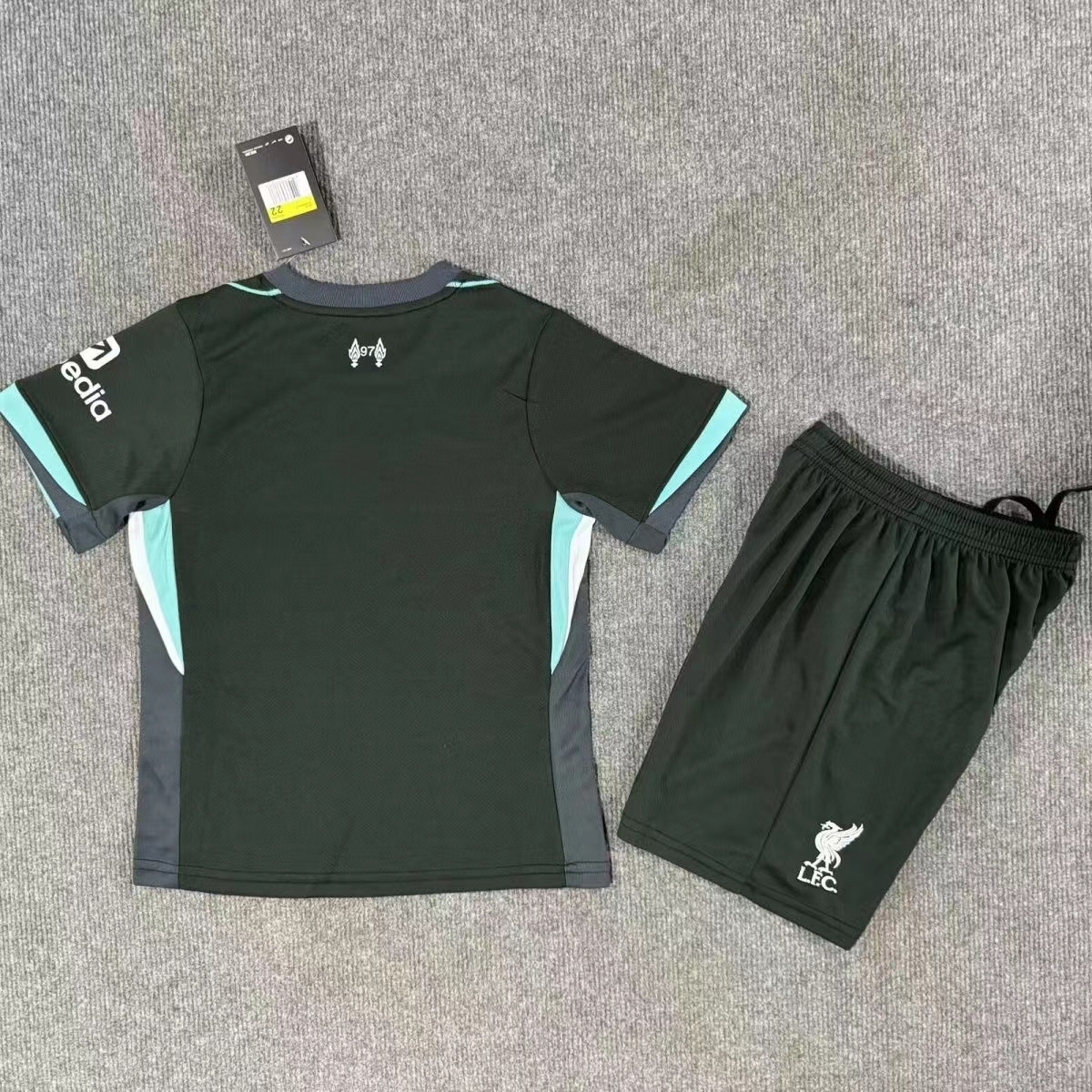 2024 Liverpool Away Football Shirt Kids Size