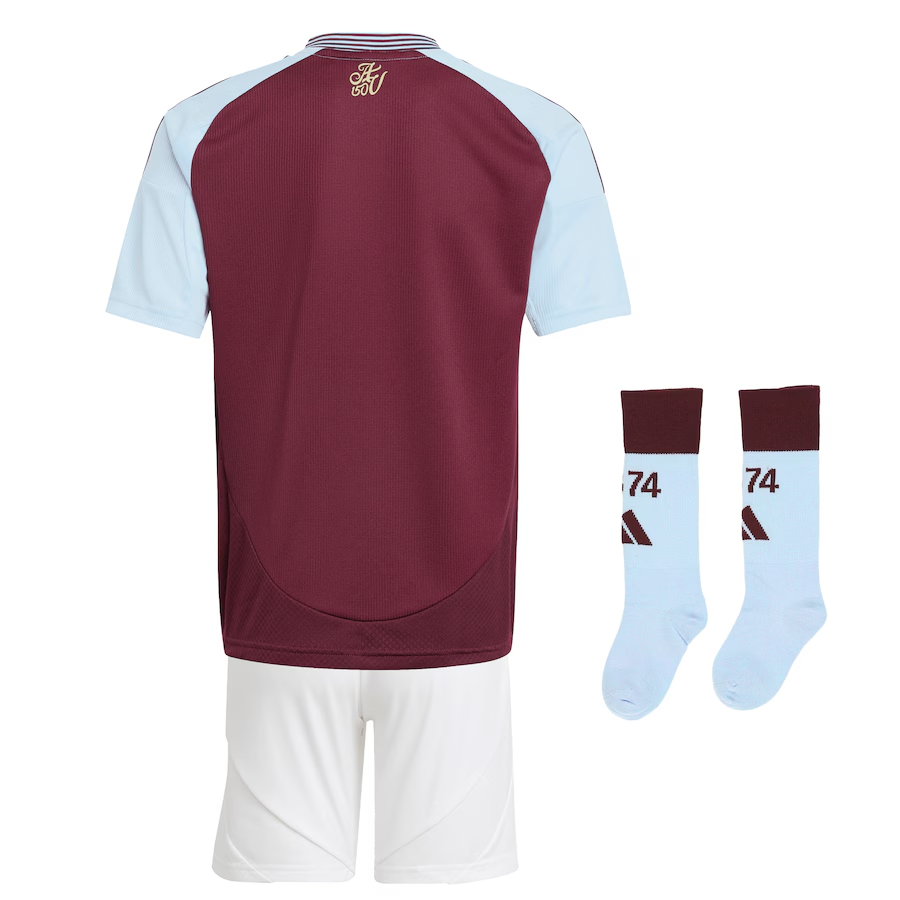 2024 Aston Villa Home Football Shirt Kids Size