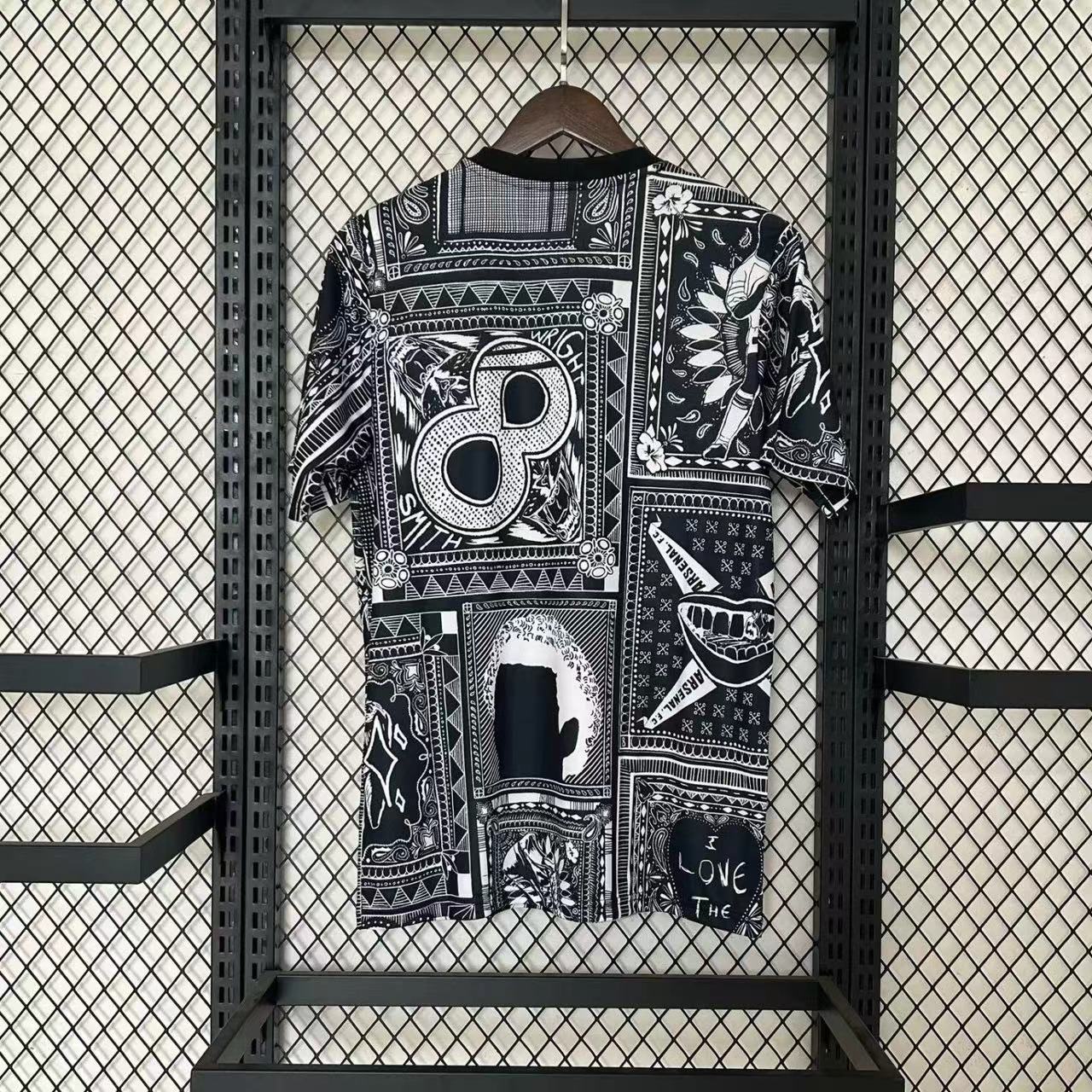 NEW Arsenal Graffiti version Retro Jersey Shirts Football Shirts jersey