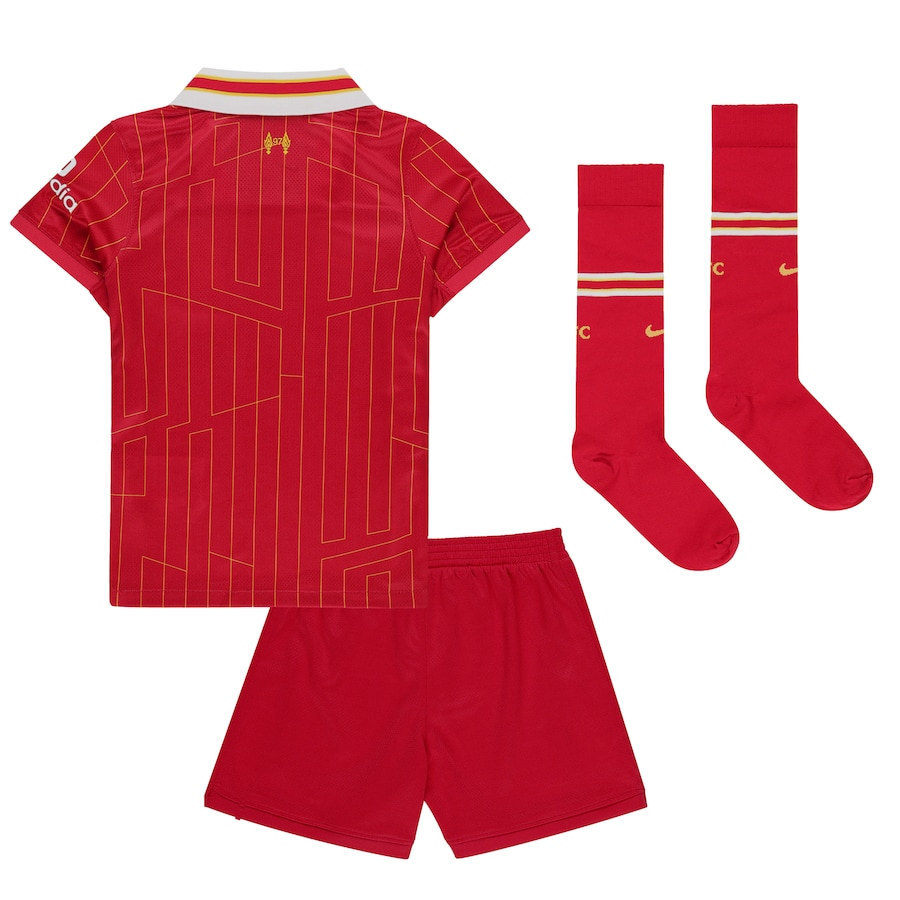 2024 Liverpool Home Football Shirt Kids Size