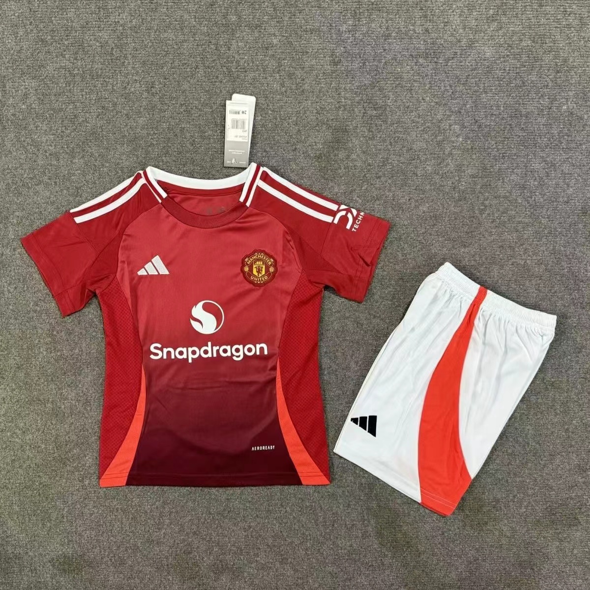 2024 Manchester United Home Football Shirt Kids Size