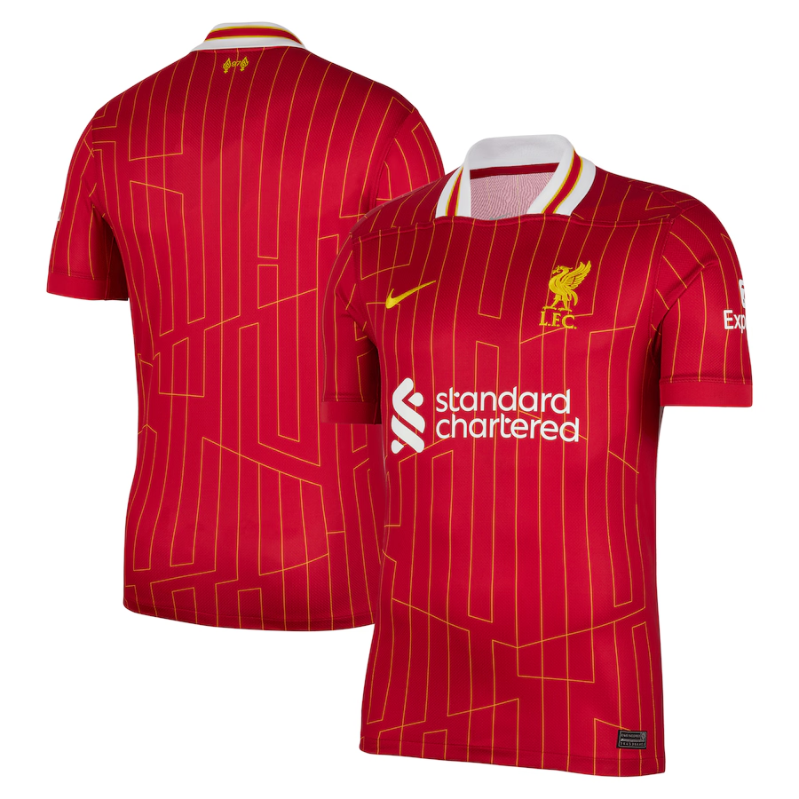 2024 Liverpool Home Football Shirt Fan version