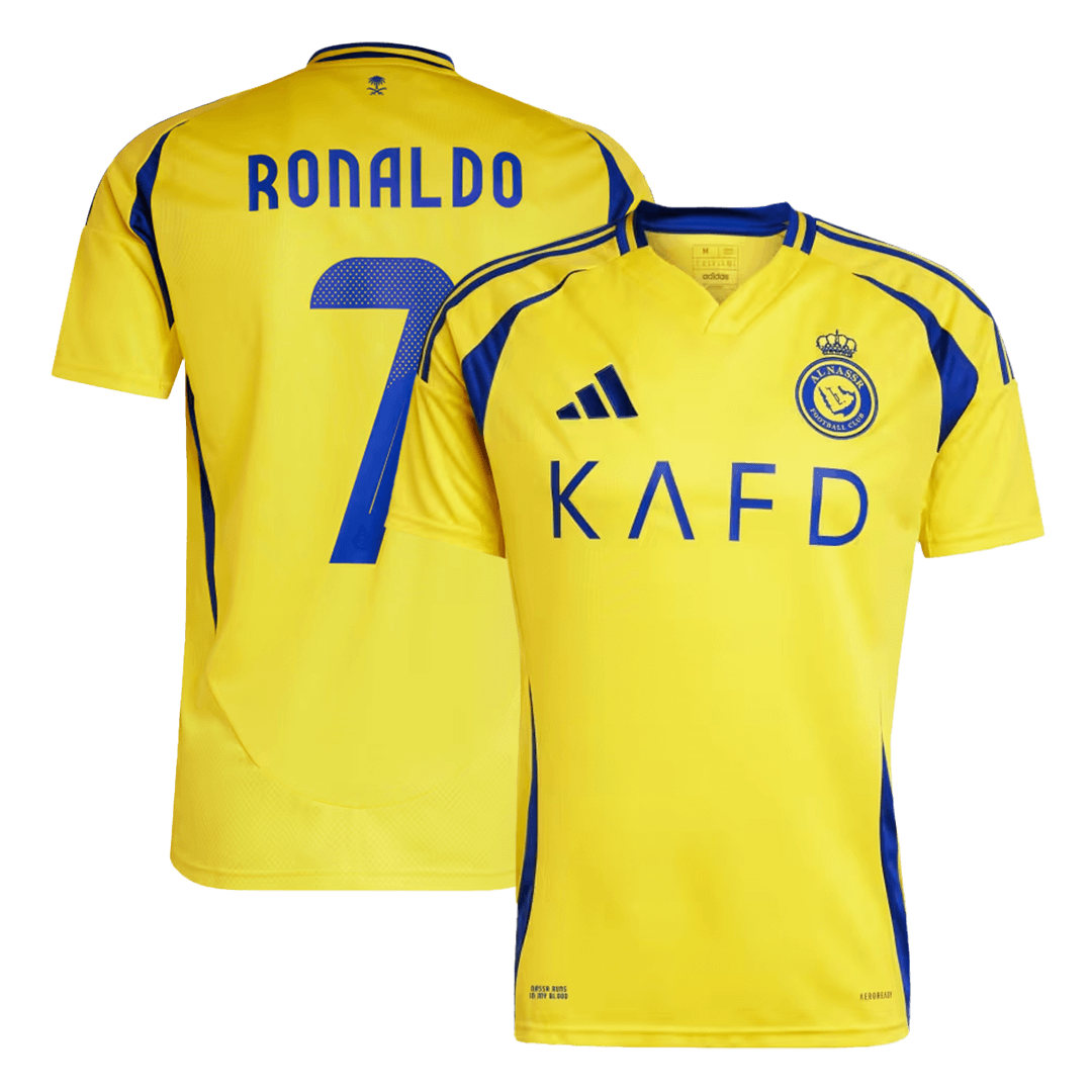 RONALDO #7 Al Nassr Home Shirt Soccer Jersey 2024/25