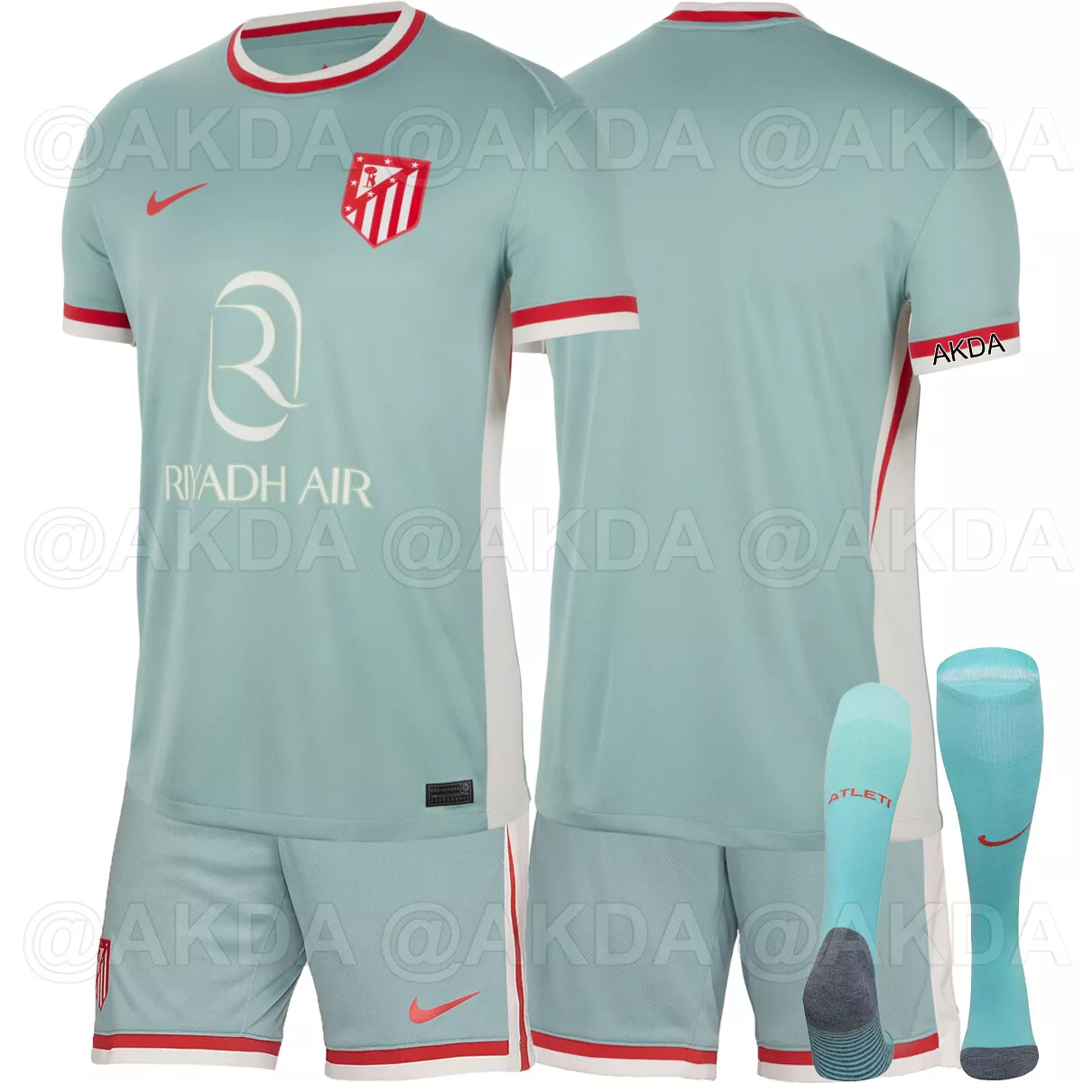 2024 Atlético Madrid Away Football Shirt Kids Size