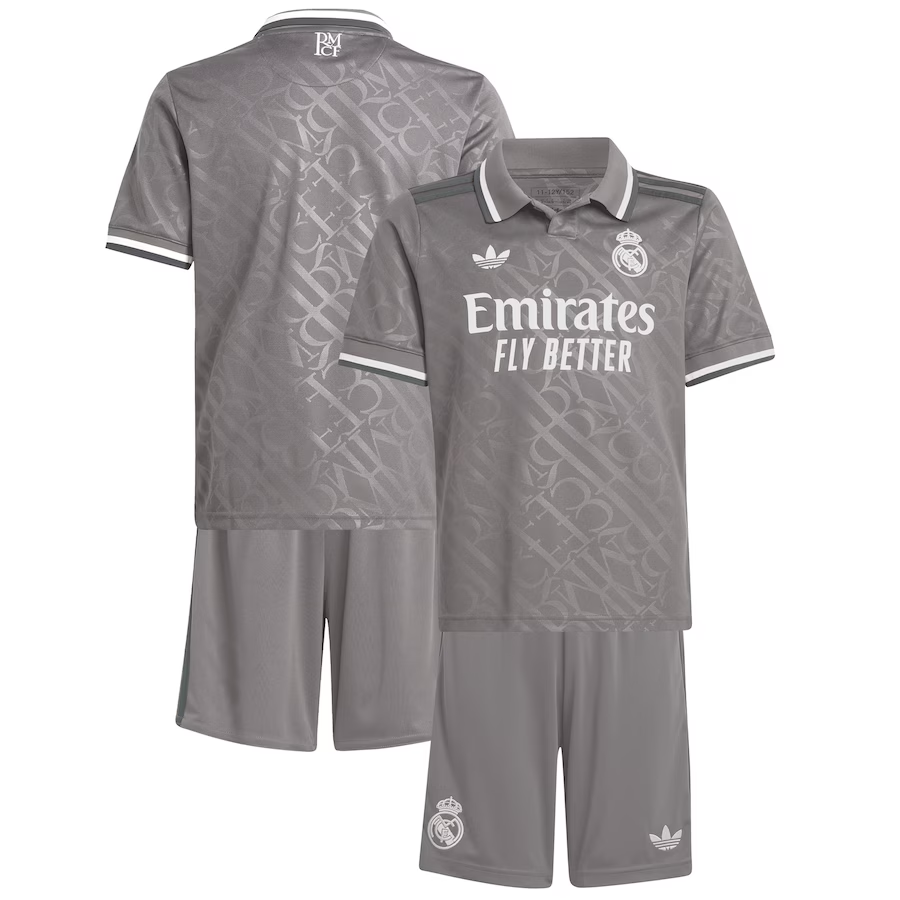 2024 Real Madrid Third Football Shirt Kids Size