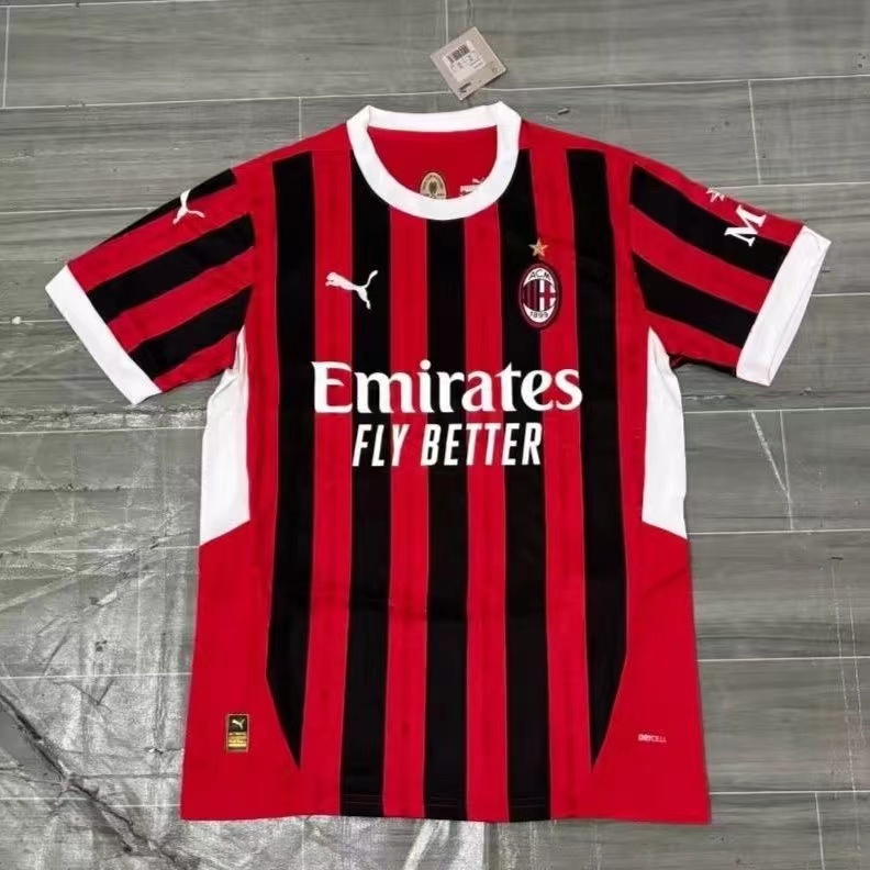 2024 AC Milan Home Football Shirt Fan version