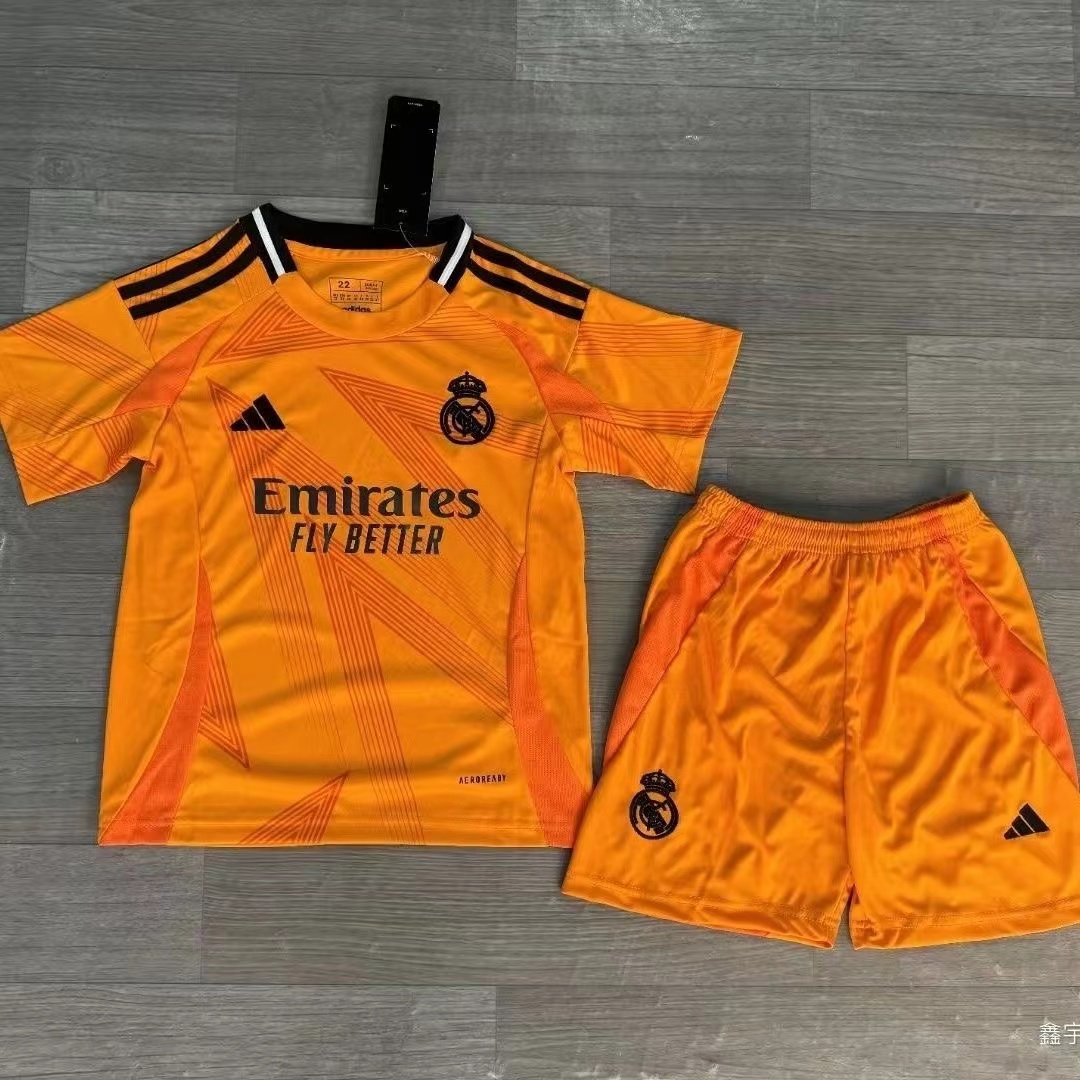 2024 Real Madrid Away Football Shirt Kids Size