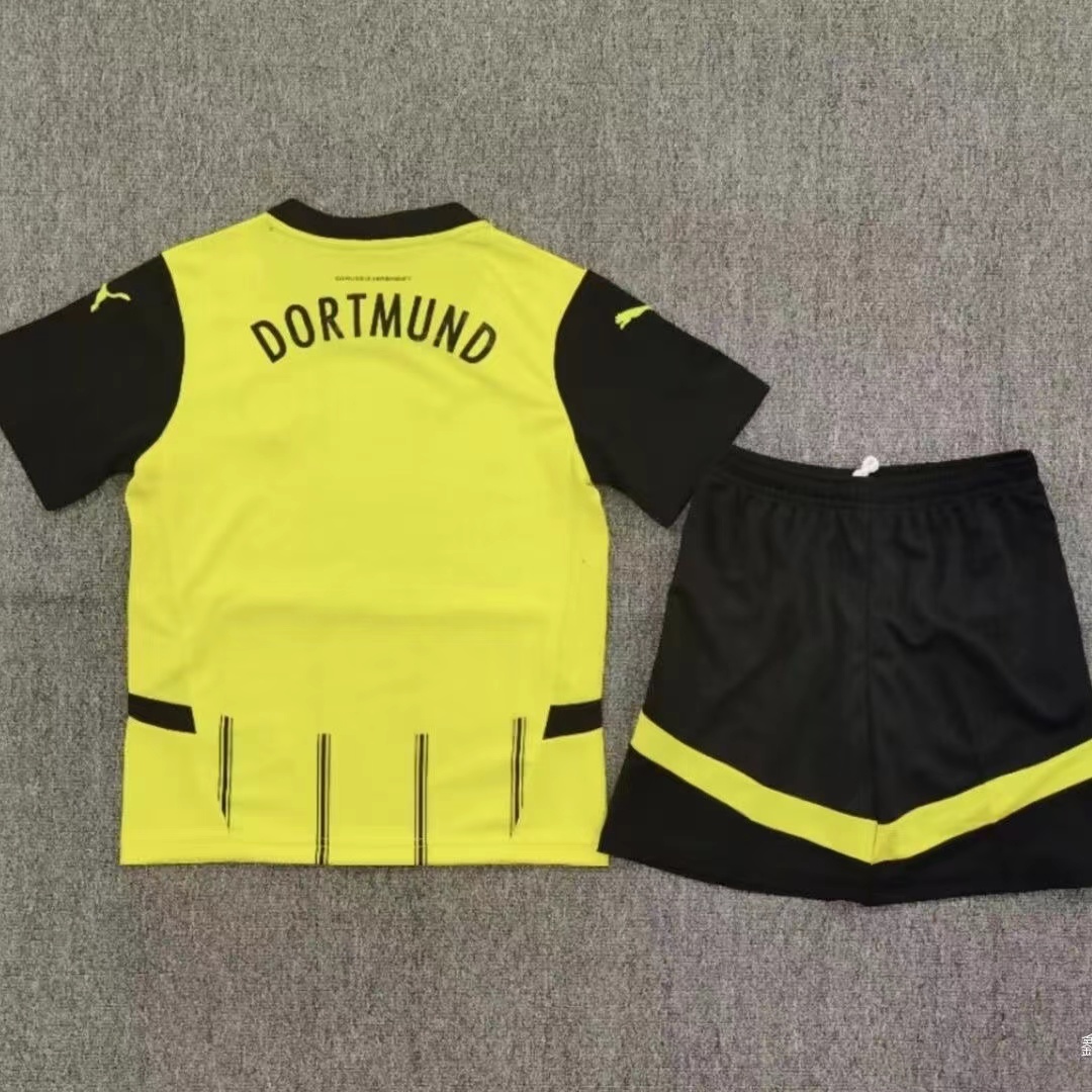 2024 Borussia Dortmund Home Football Shirt Kids Size