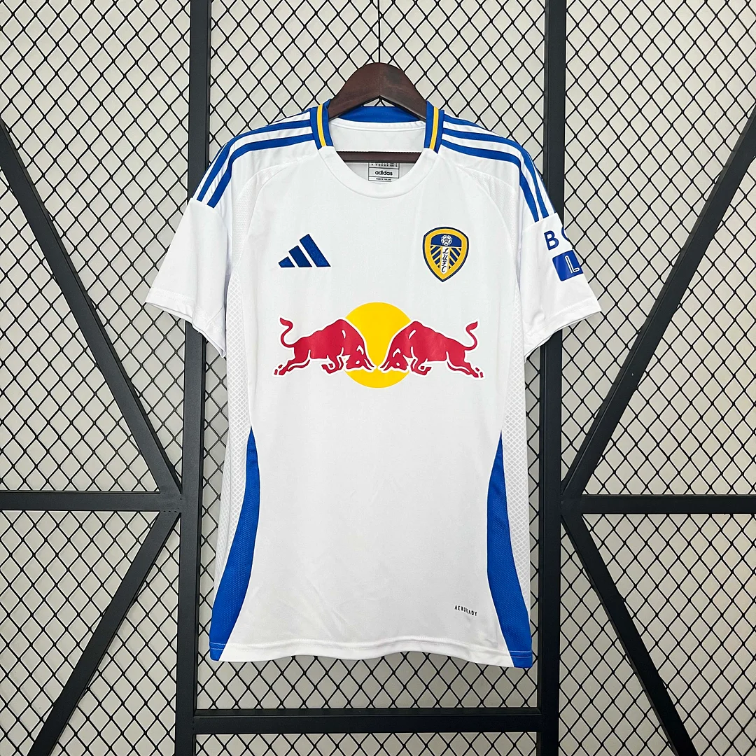 2024/25 Leeds United Home Football Jersey Shirt Fan Version