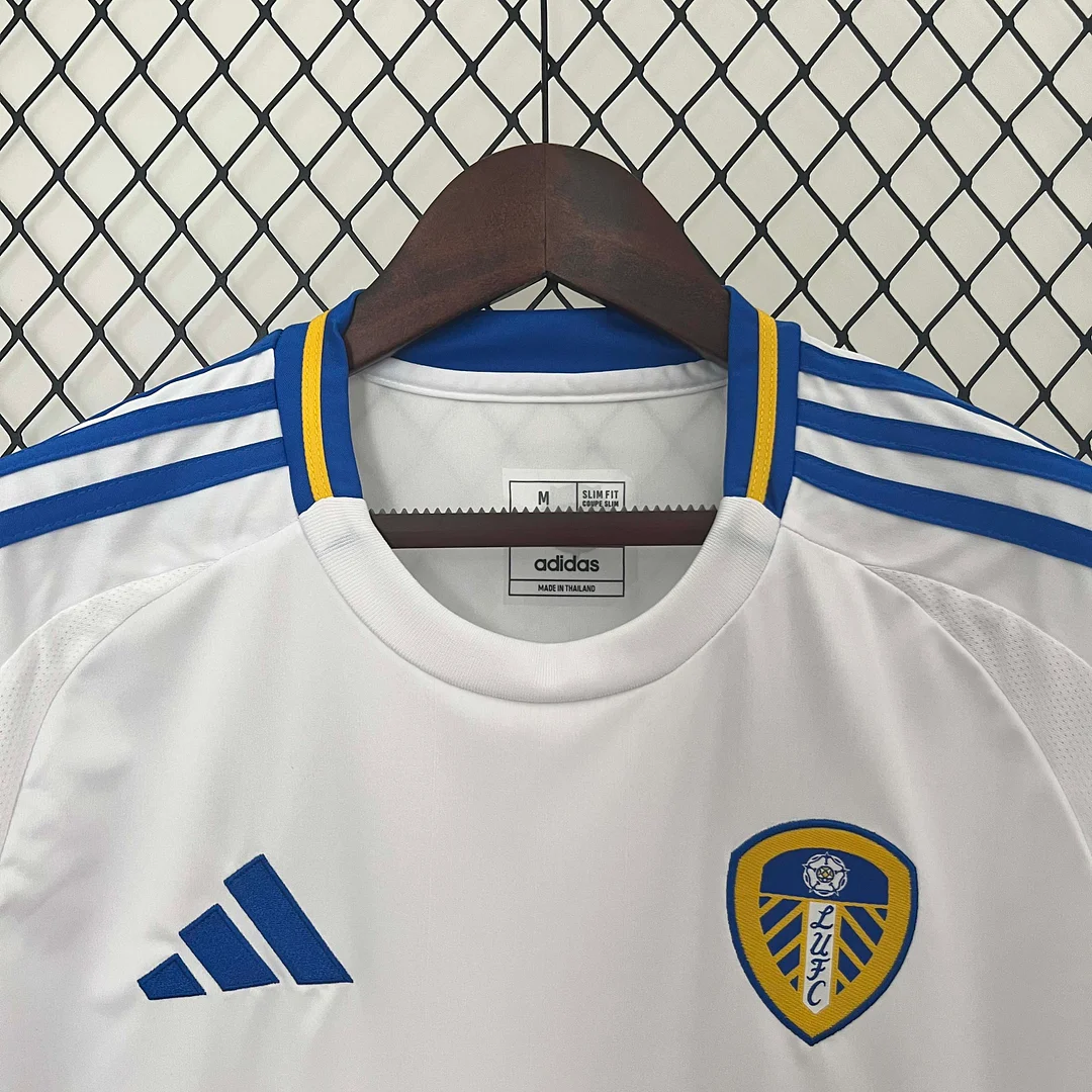 2024/25 Leeds United Home Football Jersey Shirt Fan Version