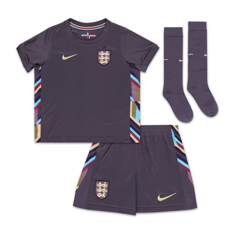 2024 England Away Football Shirt Kids