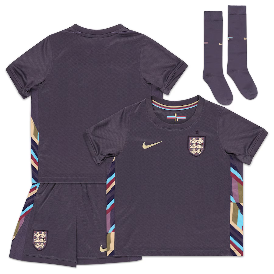 2024 England Away Football Shirt Kids