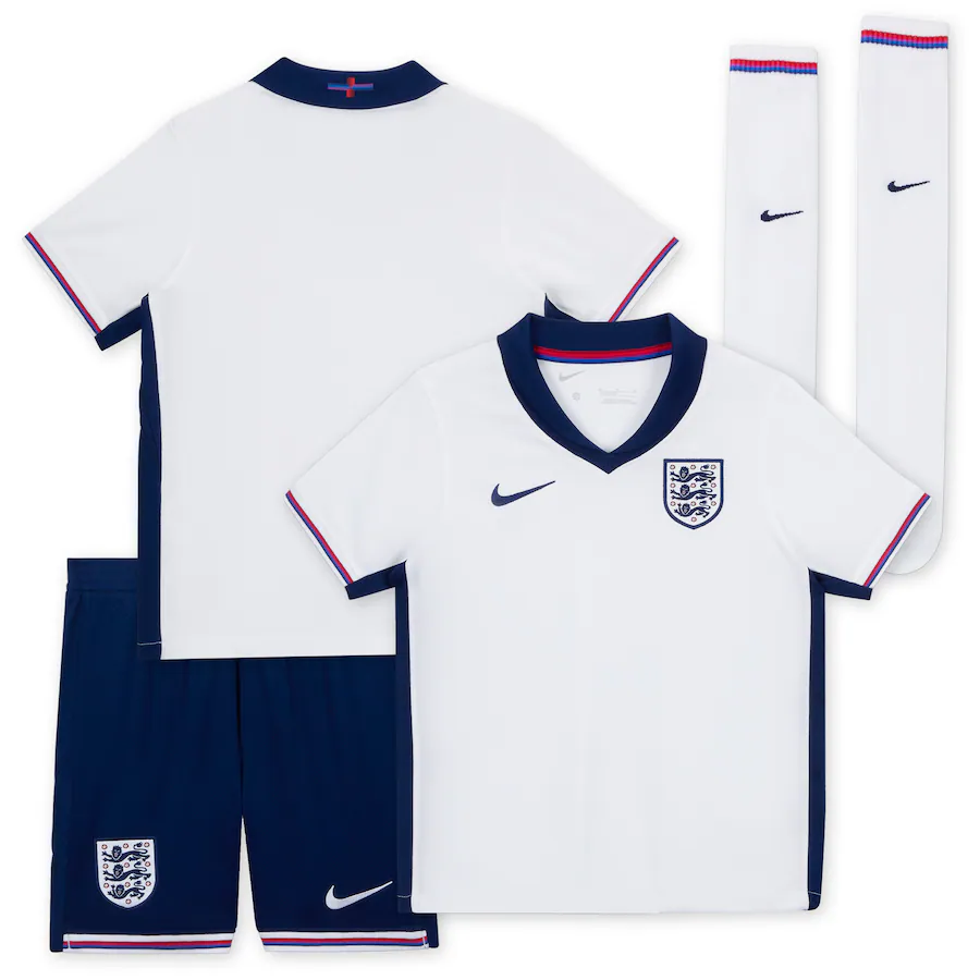 2024 England Home Football Shirt Kids / Men Kits