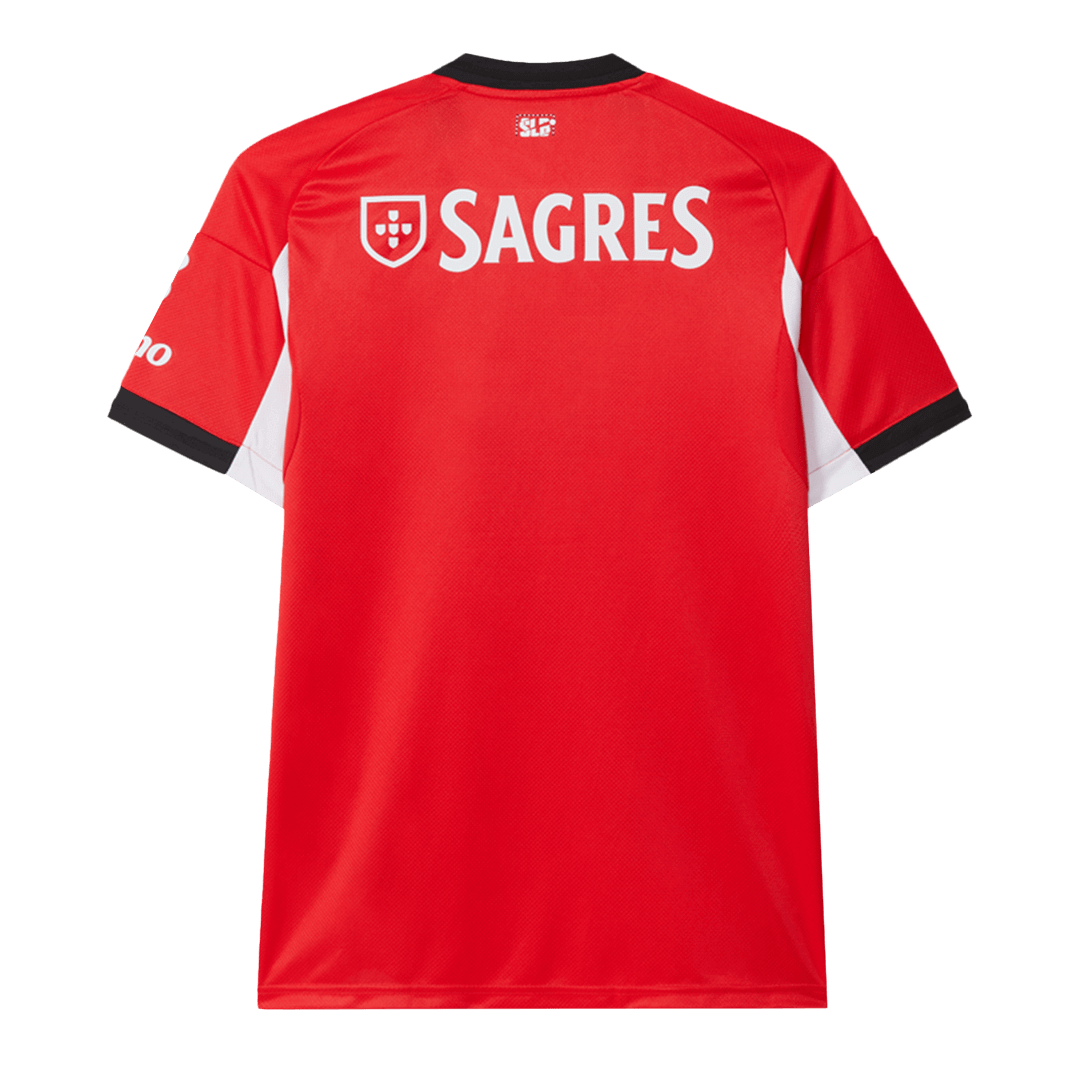 2025/26 Benfica Soccer Jersey Home Custom Football Shirt Fan Version