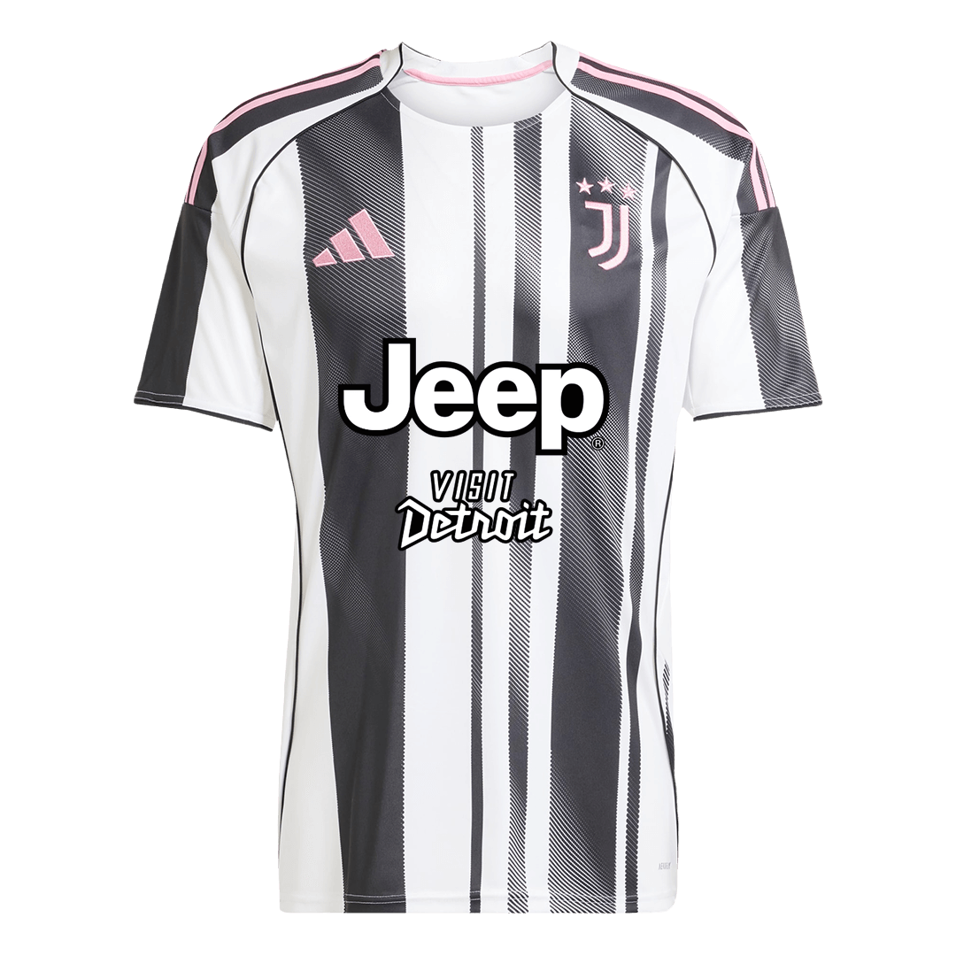 2025/26 Juventus Soccer Jersey Home Custom Football Shirt Fan Version