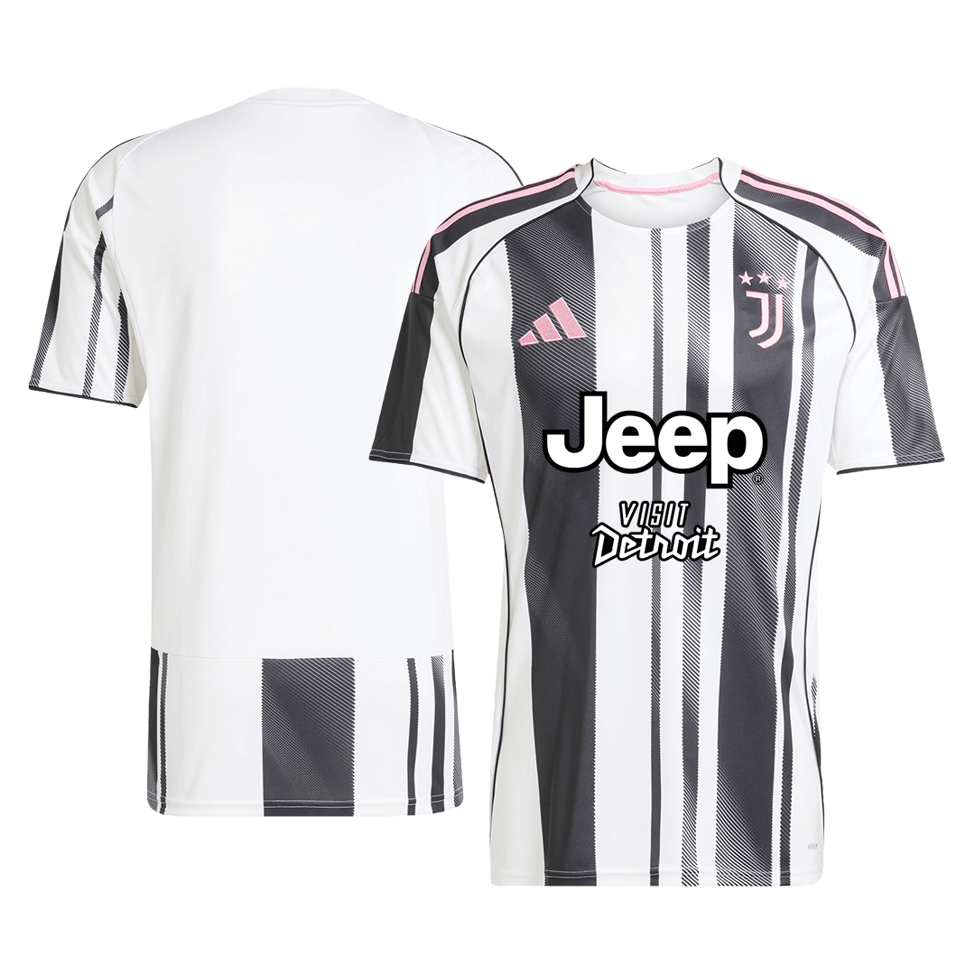 2025/26 Juventus Soccer Jersey Home Custom Football Shirt Fan Version