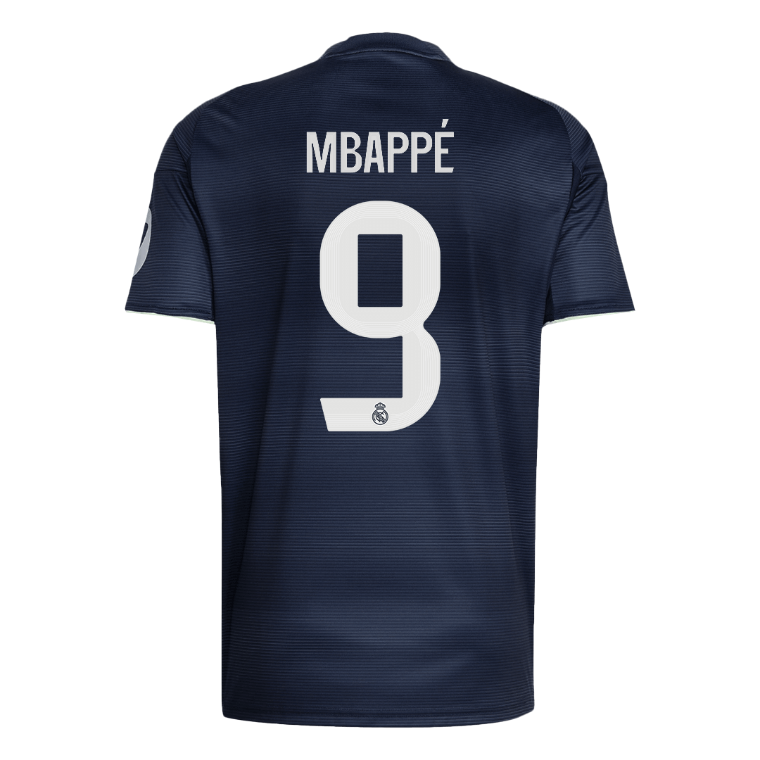 MBAPPÉ #9 2025/26 Real Madrid Soccer Jersey Away Custom Football Shirt Fan Version