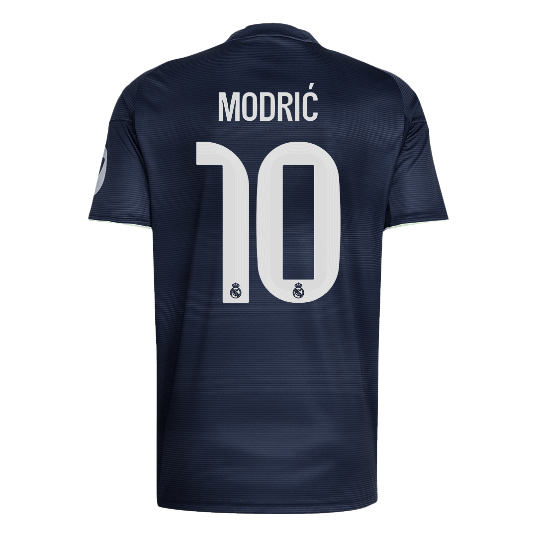 MODRIĆ #10 2025/26 Real Madrid Soccer Jersey Away Custom Football Shirt Fan Version