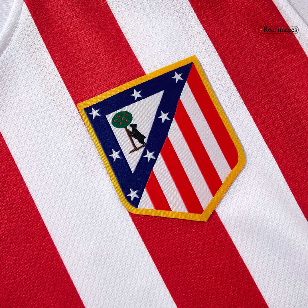 2025/26 Atletico Madrid Soccer Jersey Home Custom Football Shirt Fan Version