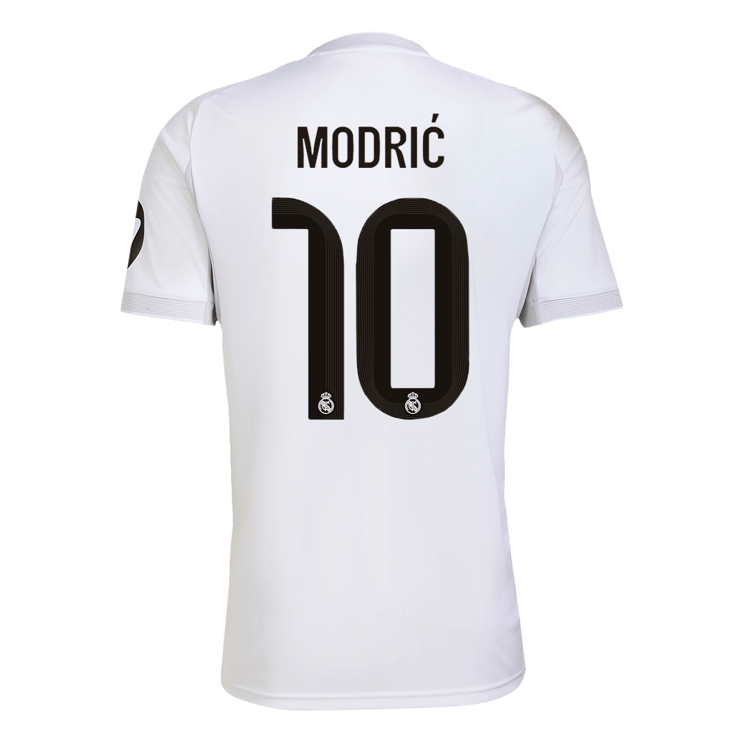 MODRIĆ #10 2025/26 Real Madrid Soccer Jersey Home Custom Football Shirt Fan Version