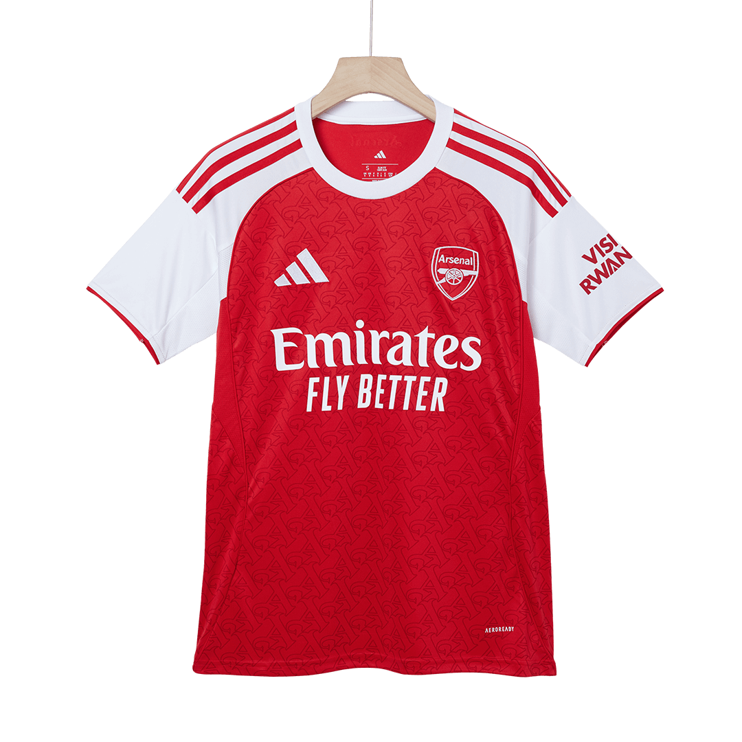 ØDEGAARD #8 2025/26 Arsenal  Soccer Jersey Home Custom Football Shirt Fan Version