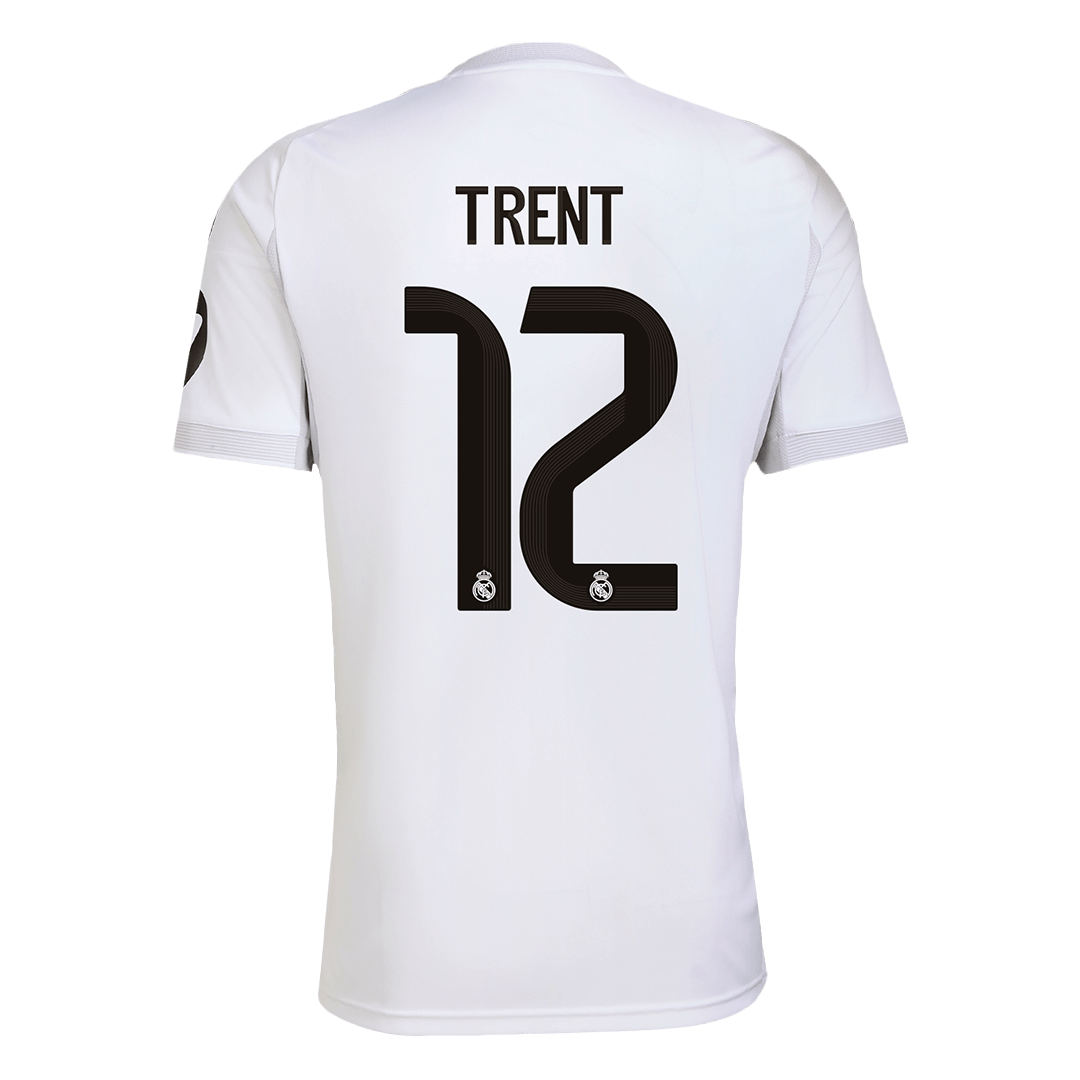 TRENT #12 2025/26 Real Madrid Soccer Jersey Home Custom Football Shirt Fan Version