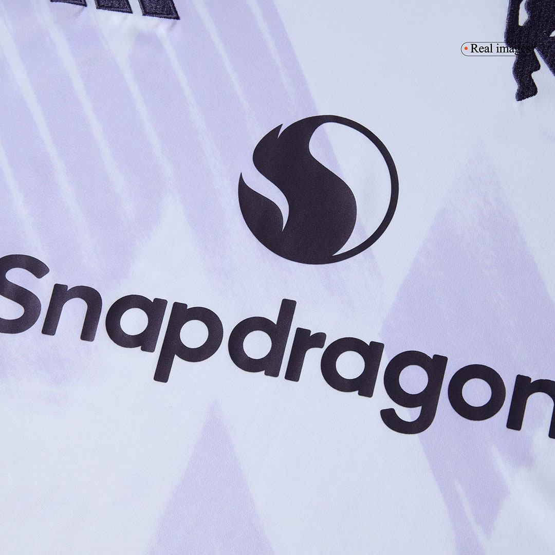 B.FERNANDES #8 2025/26 Manchester United Soccer Jersey Away Custom Football Shirt Fan Version