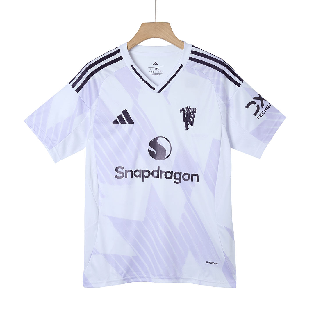 2025/26 Manchester United Soccer Jersey Away Custom Football Shirt Fan Version