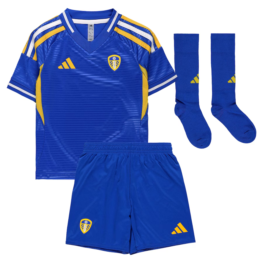 2025/26 Leeds United Away Football Shirt Kids Kits