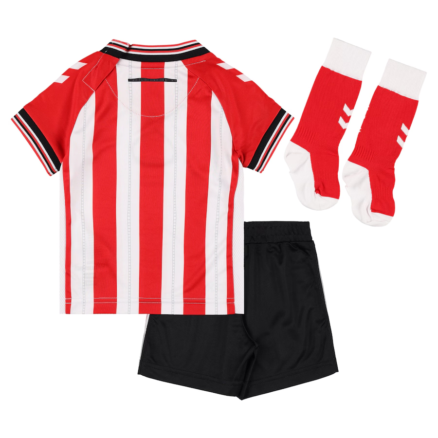 2025/26 Sunderland Home Kids Kits Full Soccer Football Shirt