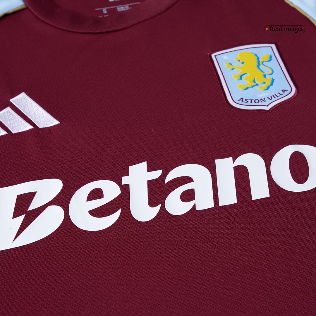 25/26 Aston Villa Home Football Shirt Fan version