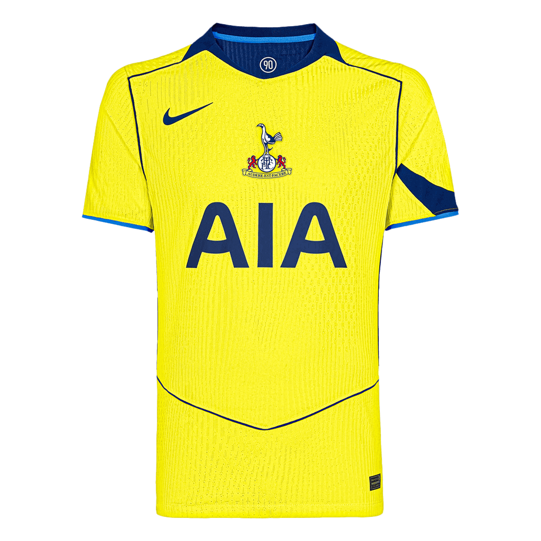 25/26 Tottenham Hotspur Third Away Football Shirt Player version