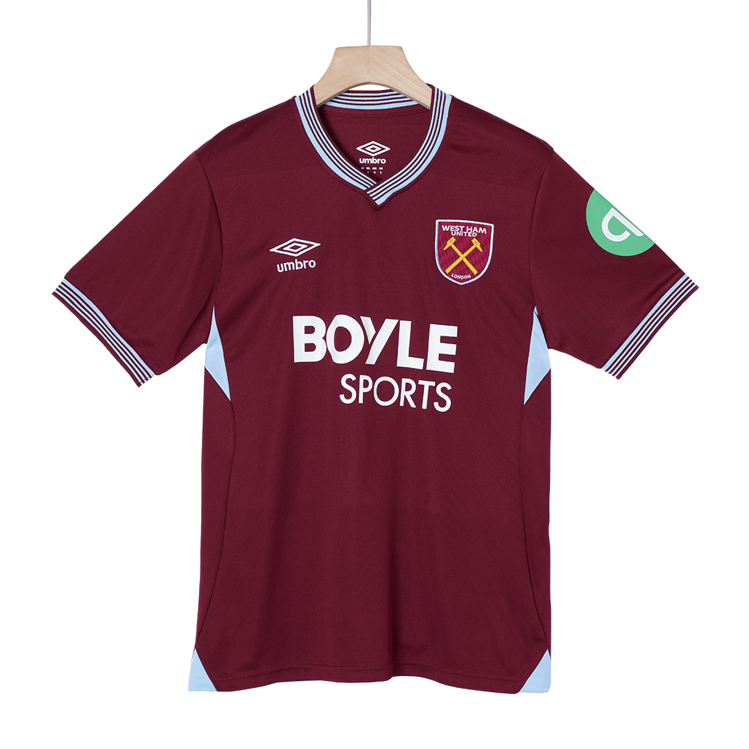 25/26 West Ham United Home Football Shirt Fan version