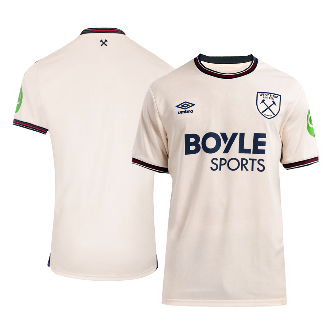 25/26 West Ham United Away Football Shirt Fan version