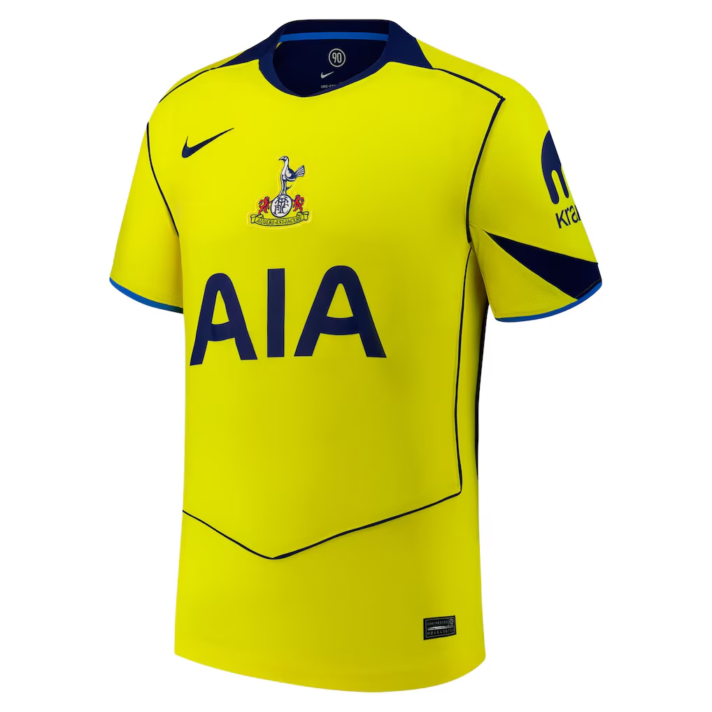 25/26 Tottenham Hotspur Third Away Football Shirt Fan version