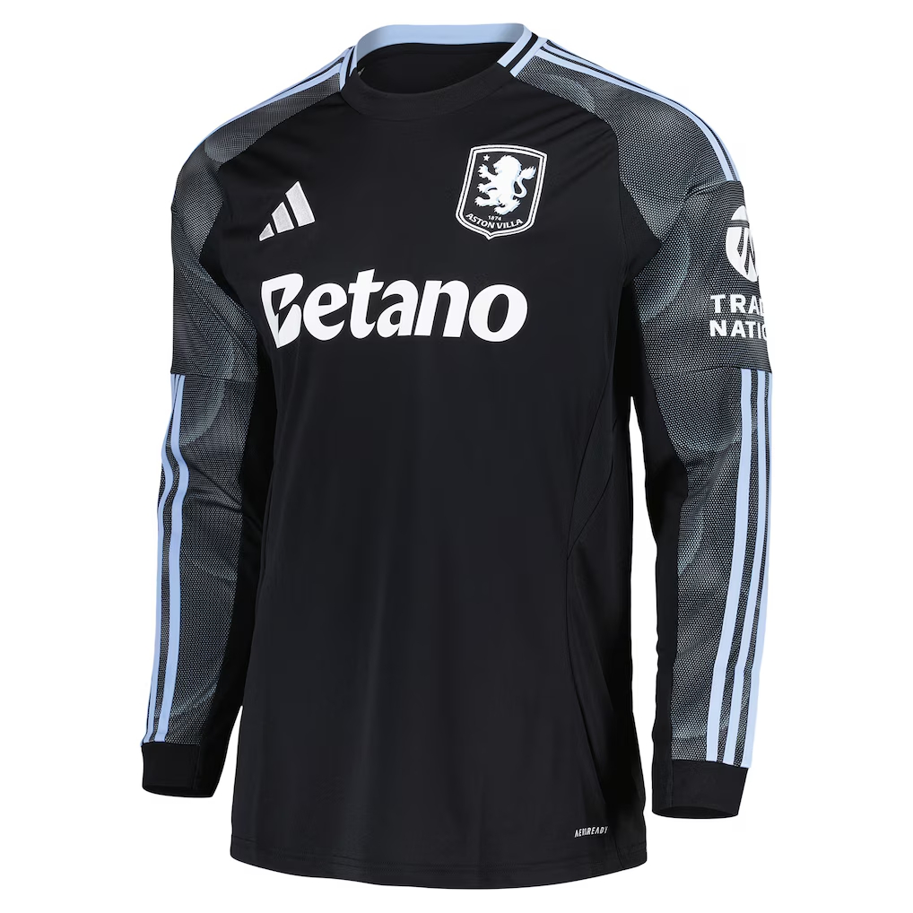 2025/26 Aston Villa Long Sleeves Jersey Away Custom Football Shirt
