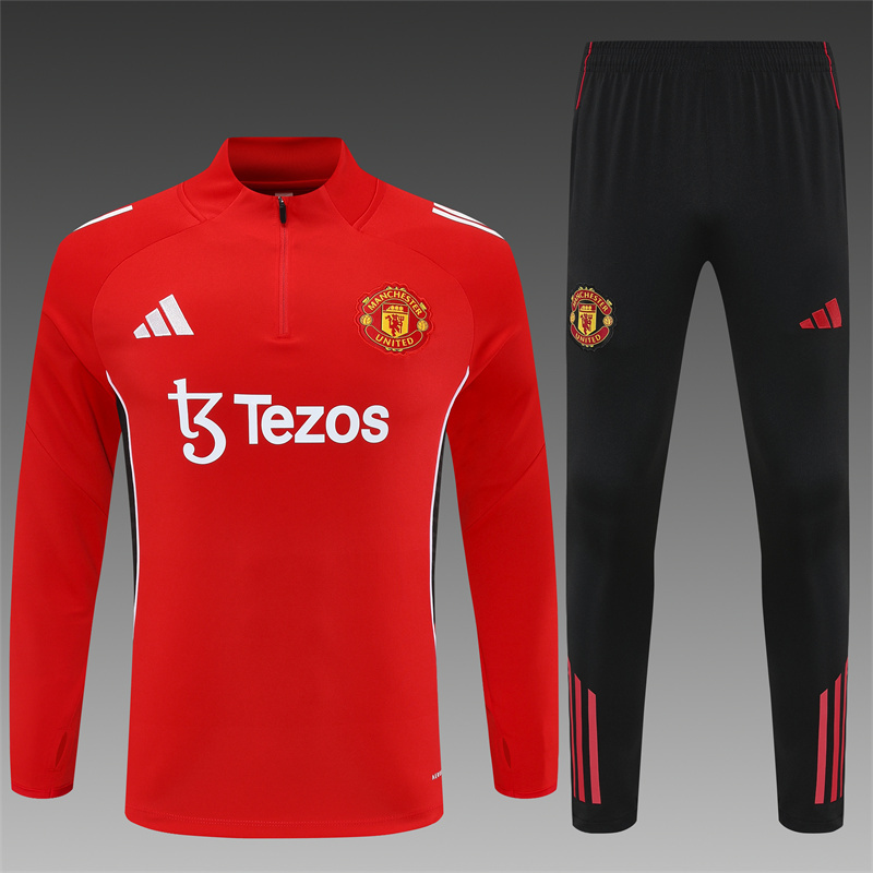 25/26 Manchester United Tracksuit Sportswear Adult/ Kids