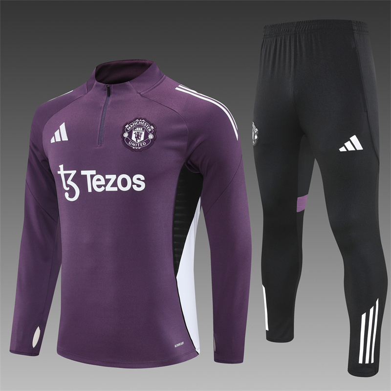 25/26 Manchester United Tracksuit Sportswear Adult/ Kids