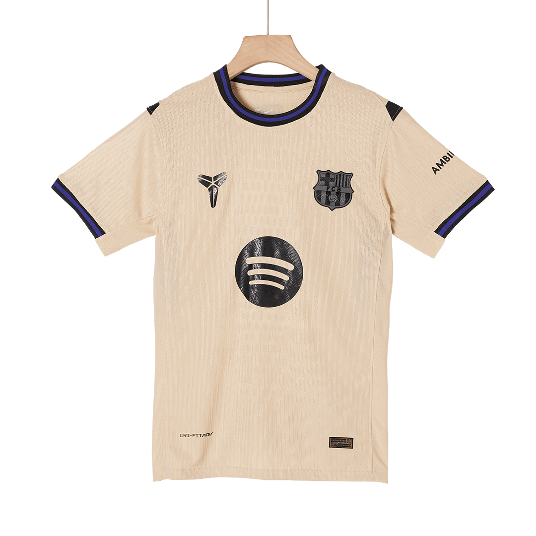 2025/26 Barcelona x Kobe Bryan Soccer Jersey Away Custom Football Shirt Player Version